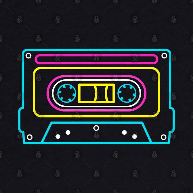 CASSETTE NEON - 90s music collector by BACK TO THE 90´S